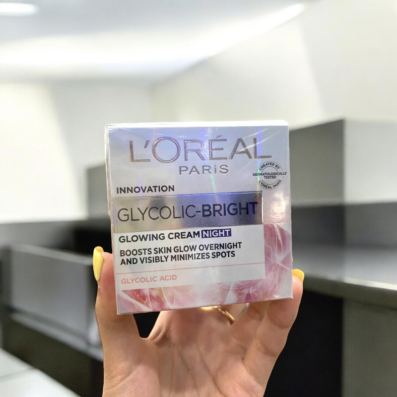 25448_kem-duong-loreal-dem-phu-photoroom_20241016113614-4.jpg Kem Dưỡng Trắng Da Loreal Paris Ban Đêm Glycolic-Bright Glowing Cream Night 50ml Loreal - 8994993016563