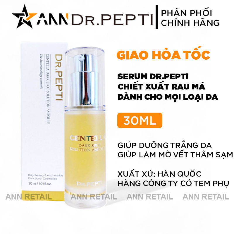 25450_bia-serum_20241016163934-1.png Serum Dr.Pepti Hàn Quốc Chiết Xuất Rau Má Centella Dark Spot Solution Ampoule 30ml - 8809610271440