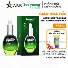 Serum Meso Essence Lục Tảo Soo Young 35ml Phiên Bản Mới