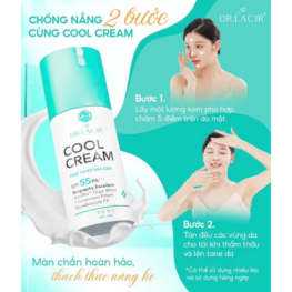 Kem Face Tuyết Sữa Gạo Dr Lacir Cool Cream Dưỡng Trắng Da Ban Ngày 50g - 8938528007473