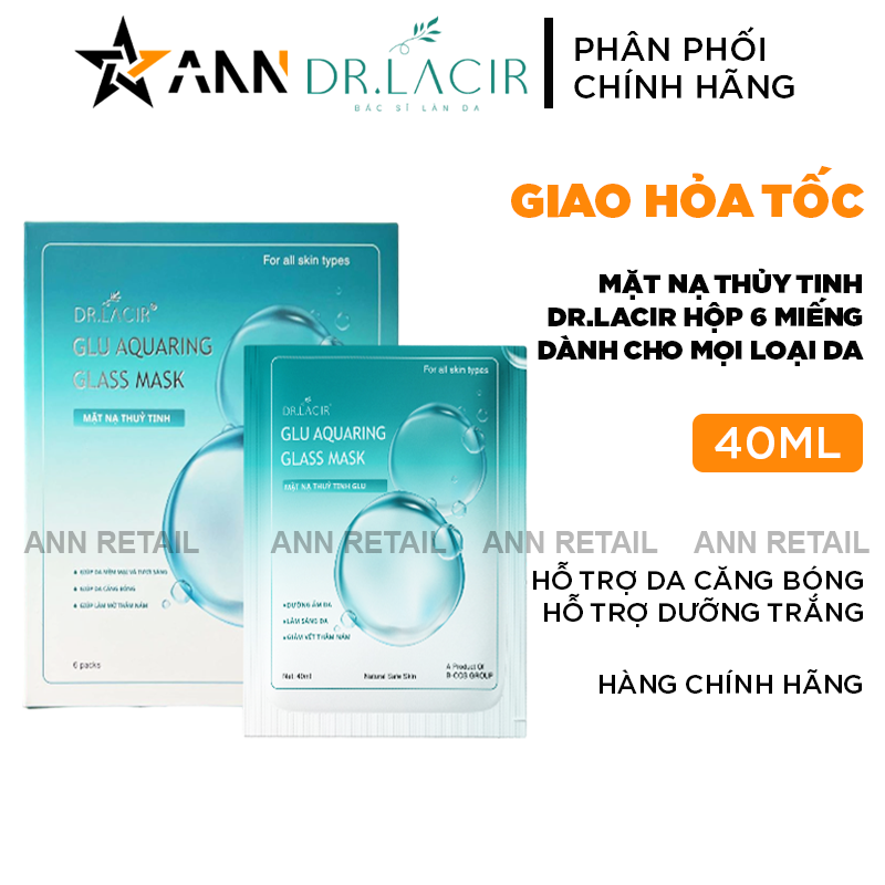 25471_1_20241019094153-1.png Mặt Nạ Thủy Tinh Dr Lacir Glu Aquaring Glass Mask Hộp 6 Miếng - MNTTDL