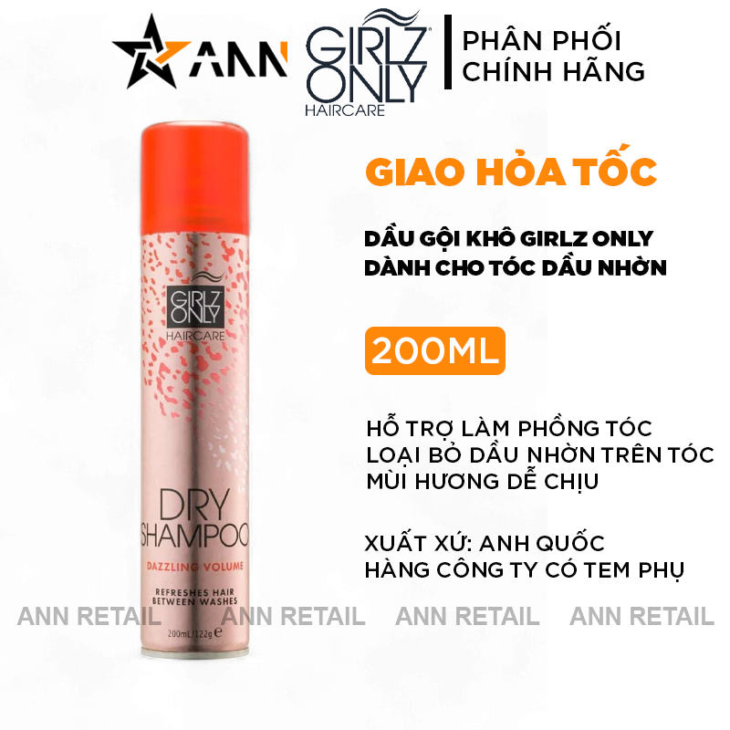25489_4_20241022121843-2.png Dầu Gội Khô Girlz Only Màu Cam 200ml - Dầu Gội Khô Làm Phồng Tóc - 5021320098688