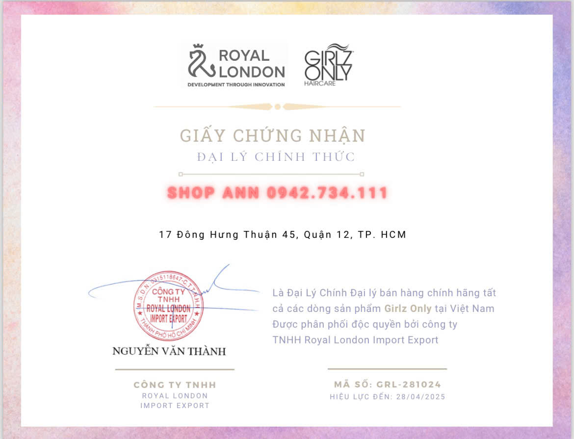 25490_z5979208961100-c654fbc79fa83ca96c92027a98e0ae53_20241029170933-1.jpg Dầu Gội Khô Girlz Only Màu Nâu 200ml - Dầu Gội Khô Cho Tóc Tối Màu - 5021320103269