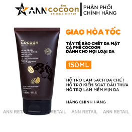 Tẩy Tế Bào Chết Mặt Cà Phê Dắk Lắk Cocoon 150ml