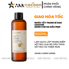 Nước Tẩy Trang Bí Đao Cocoon Dành Cho Da Dầu Mụn 500ml