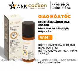 Kem Chống Nắng Bí Đao CoCoon - Dành Cho Da Dầu Mụn Nhạy Cảm 50ml