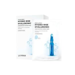 Mặt Nạ Wonjin Effect Hydro Rise Hyaluronic Màu Xanh Dương Cấp Ẩm Da - Hộp 10 Miếng - 8809544631280