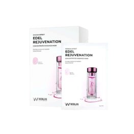Mặt Nạ Wonjin Effect Edel Rejuvenation Màu Hồng Chống Lão Hoá - Hộp 10 Miếng - 8809544631297