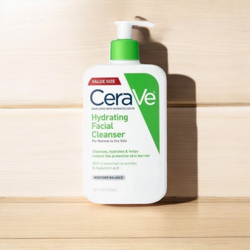 25556_xanh-nho-photoroom-7_20241104101349-1.jpg Sữa Rửa Mặt Cerave Hydrating Cleanser Xanh Lá Lớn 473ml - Dành Cho Da Thường Đến Da Khô - 3337875597333