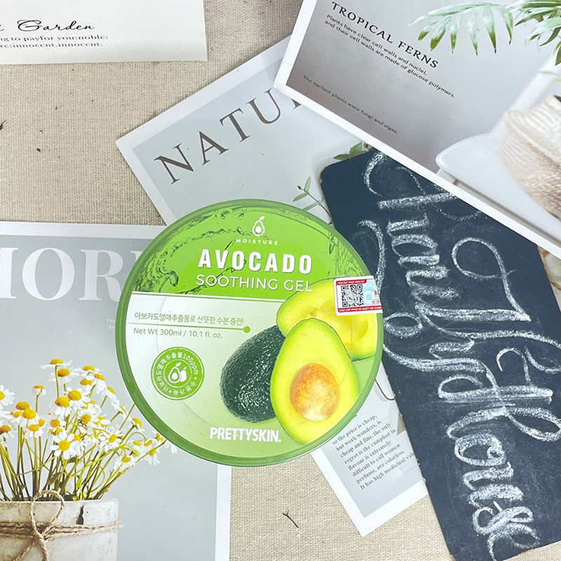 25602_vn-11134207-7r98o-lv5tywiz8dy264_20241104142326-1.jpg Gel Dưỡng Da Đa Năng Prettyskin Chiết Xuất Bơ Avocado Soothing Gel 300ml - 8809733211842
