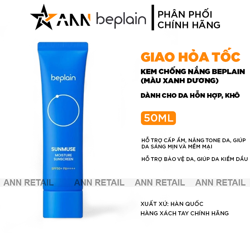 25620_khung-shopee-ann-retail-moi-0410-recovered_20241105121644.png Kem Chống Nắng Beplain Sunmuse Xanh Dương - Dành Cho Da Hỗn Hợp Và Khô 50ml - 8809623940623