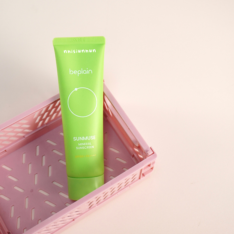 Kem Chống Nắng Beplain Sunmuse Màu Xanh Lá - Dành Cho Da Dầu Mụn 50ml Kem Chống Nắng Beplain Sunmuse Màu Xanh Lá - Dành Cho Da Dầu Mụn 50ml
