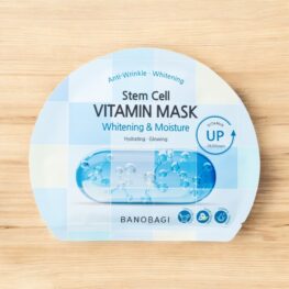 Mặt Nạ Banobagi Màu Xanh Biển Vitamin Mask Whitening & Moisture Hộp 10 Miếng - 8809486365403