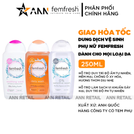 Dung Dịch Vệ Sinh Phụ Nữ Femfresh 250ml