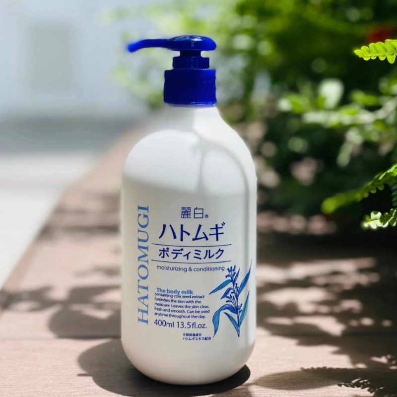 25667_lotion-hatomugi-xanh-logo-photoroom-1_20241107175208-2.png Sữa Dưỡng Thể Ý Dĩ Reihaku Hatomugi Body Milk Ban Đêm 400ml - 4513574029606