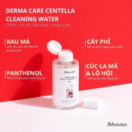 Nước Tẩy Trang JMSolution Centella Cleansing Water Cho Da Dầu Mụn 500ml - 8809505545120