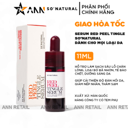 Serum Peel Da So Natural Red Peel Tingle Hàn Quốc Mini 11ml