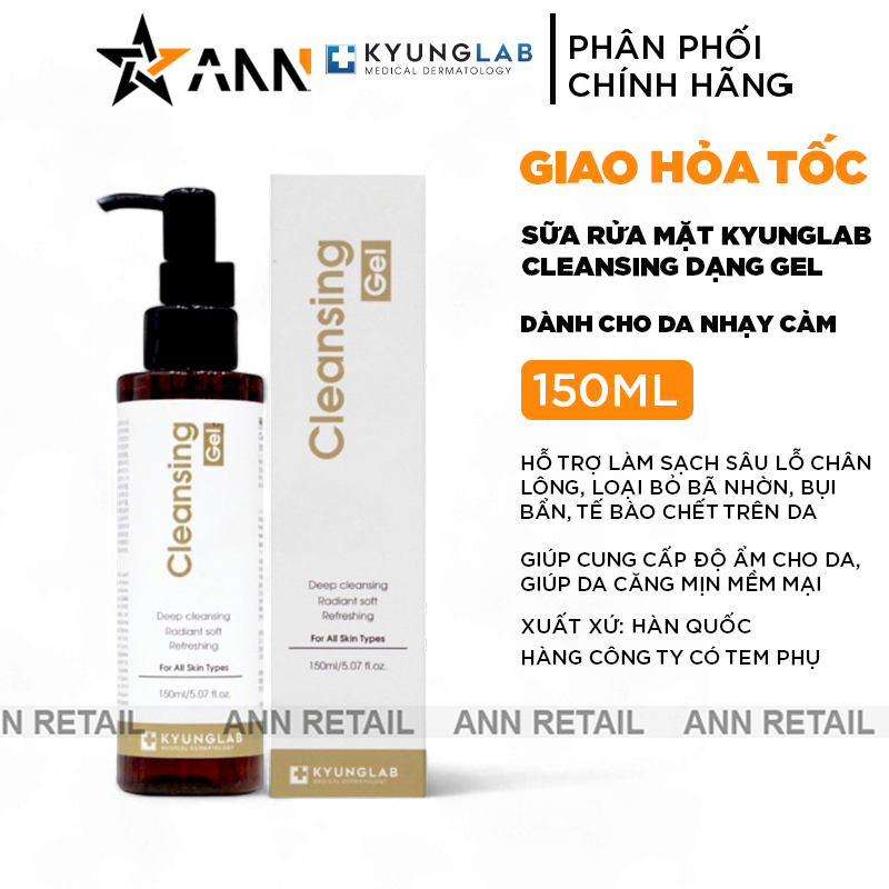 25679_khung-shopee-ann-retail-moi-0410_20241108113951-1.png Sữa Rửa Mặt Kyung Lab Cleansing Gel 150ml - Dành Cho Da Nhạy Cảm - 8809655282401