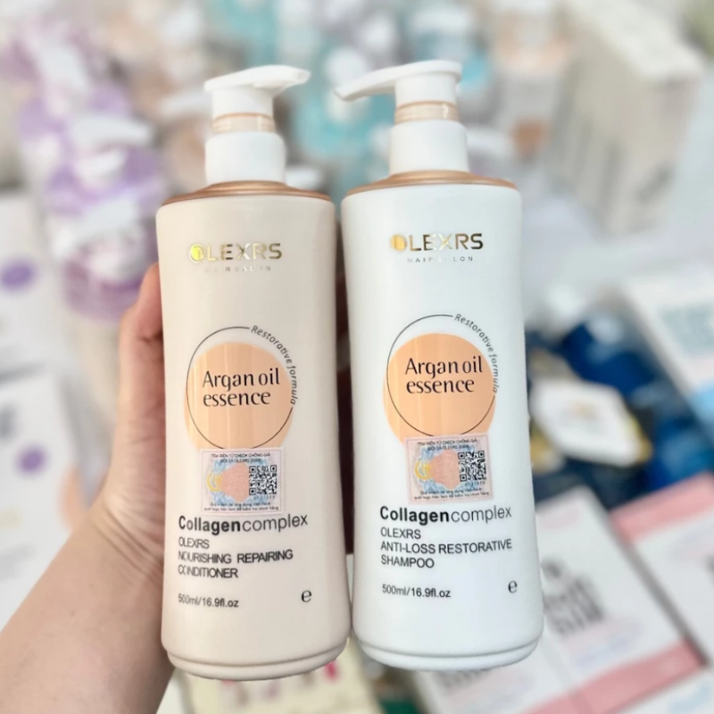 Combo Gội Xả Olexrs Argan Oil Essence Màu Cam 500ml - Phiên Bản Mới 2024 Combo Gội Xả Olexrs Argan Oil Essence Màu Cam 500ml - Phiên Bản Mới 2024