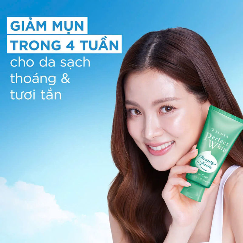 25721_25721-z6022037364907-dcd18d84a0a8b4614a0d24f852f86acb-20241111180524_20241206104737-1.jpg Sữa Rửa Mặt Senka Perfect Whip Màu Xanh Ngọc Giảm Mụn Mờ Thâm 100g - 4550516705945
