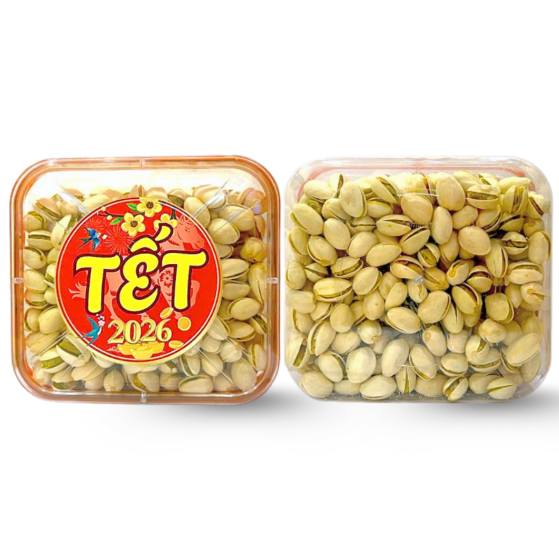 Hộp Hạt Dẻ Cười Hộp Vuông Tròn 500G Hộp Tết Hộp Hạt Dẻ Cười Hộp Vuông Tròn 500G Hộp Tết