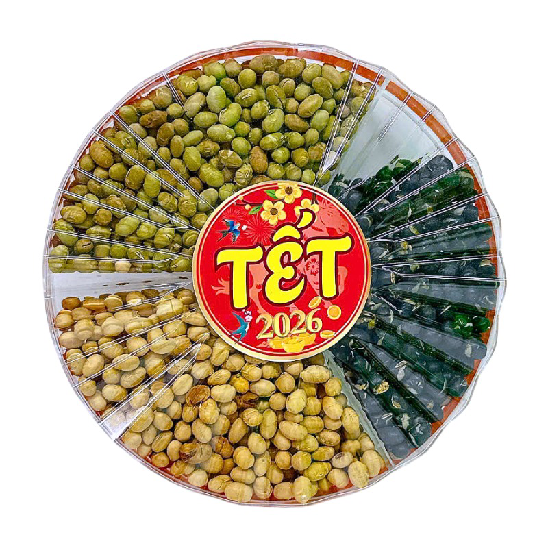 Set Hộp Mix Đậu 3 Vị (Đậu Đen, Đậu Xanh, Đậu Nành) Sun Khía 3 Ngăn 300G Hộp Quà Tết 2026 Set Hộp Mix Đậu 3 Vị (Đậu Đen, Đậu Xanh, Đậu Nành) Sun Khía 3 Ngăn 300G Hộp Quà Tết 2026