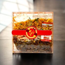 Hộp Quà Tết Khô Tam Vị Ngôi Sao 450g - Hộp Ngôi Sao Lớn - KTVHNSL450