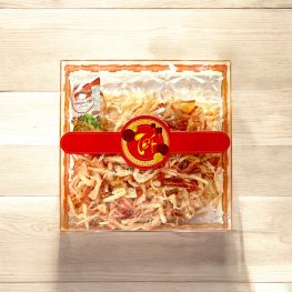 Hộp Mực Sợi Sấy Khô Ngôi Sao Lớn 400G Hộp Tết - MXSHDHNSL400