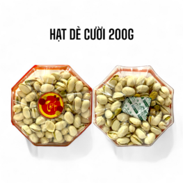 Hộp Hạt Dẻ Cười Bát Giác 200G Hộp Tết - HDCHBG