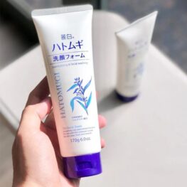 Sữa Rửa Mặt Hatomugi Ý Dĩ Moisturizing & Facial Washing Dành Cho Da Khô 170g - 4513574029590