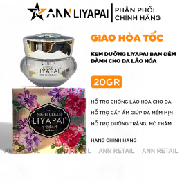 Kem Face Liyapai Night Cream Dưỡng Da Ban Đêm Dành Cho Da Lão Hóa 20g