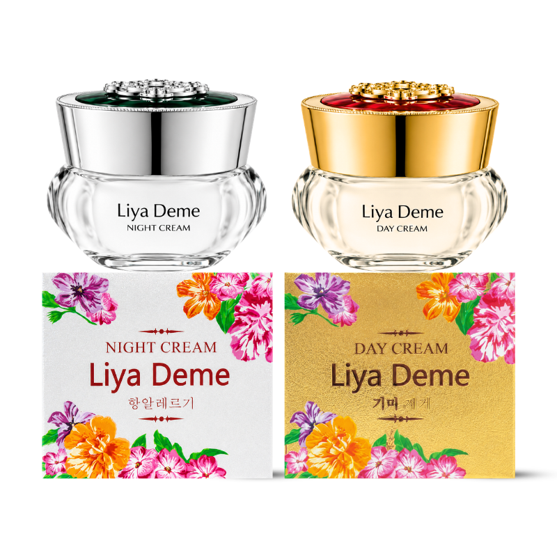 Combo Kem Face Liya Deme Dưỡng Da Ban Ngày & Ban Đêm Dành Cho Da Lão Hóa 20g Phiên Bản Mới Combo Kem Face Liya Deme Dưỡng Da Ban Ngày & Ban Đêm Dành Cho Da Lão Hóa 20g Phiên Bản Mới
