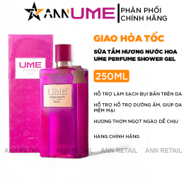 Sữa Tắm Nước Hoa Ume Perfume Gel Giúp Cấp Ẩm Trắng Da 250ml - Sữa Tắm Ngọc Trinh
