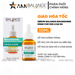Serum Balance Active Formula Niacinamide 15% 30ml Giúp Trắng Da Mờ Thâm