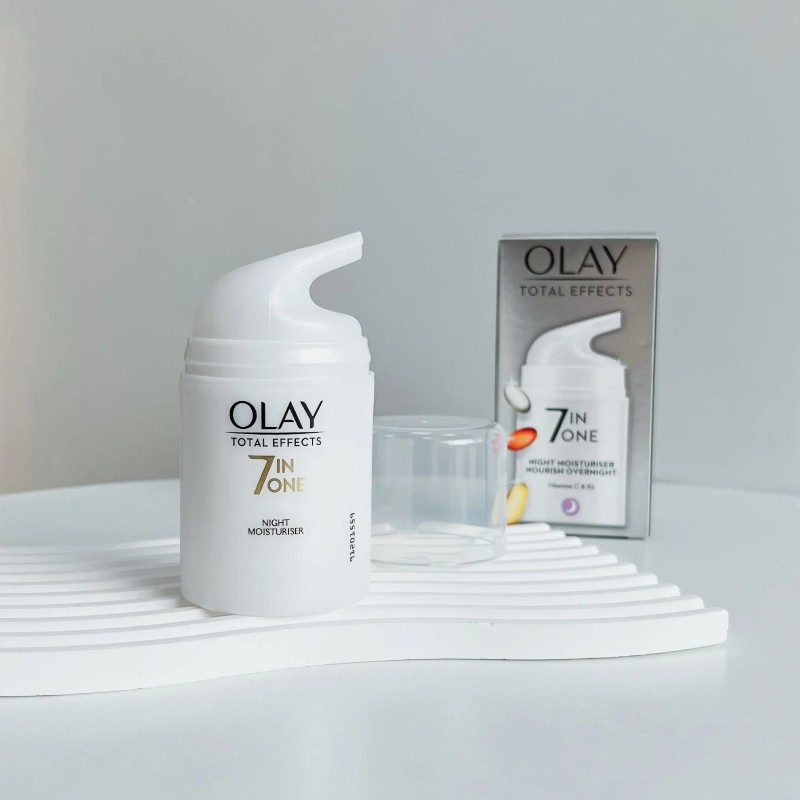 Kem Dưỡng Olay Total Effects 7 in 1 Ban Đêm 50ml - Hàng Xách Tay Kem Dưỡng Olay Total Effects 7 in 1 Ban Đêm 50ml - Hàng Xách Tay