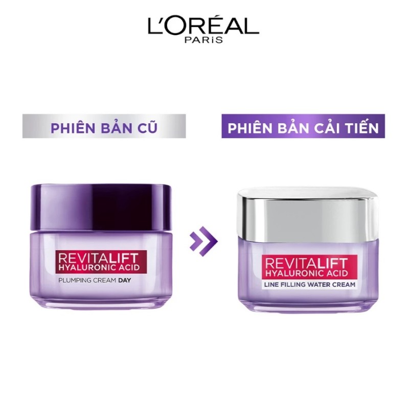 25814_kem-face-loreal-tim-phu-photoroom_20241123161020-2.jpg Kem Dưỡng Siêu Cấp Ẩm Loreal Paris Revitalift Hyaluronic Acid Line Filling Water 50ml - 6923700981209