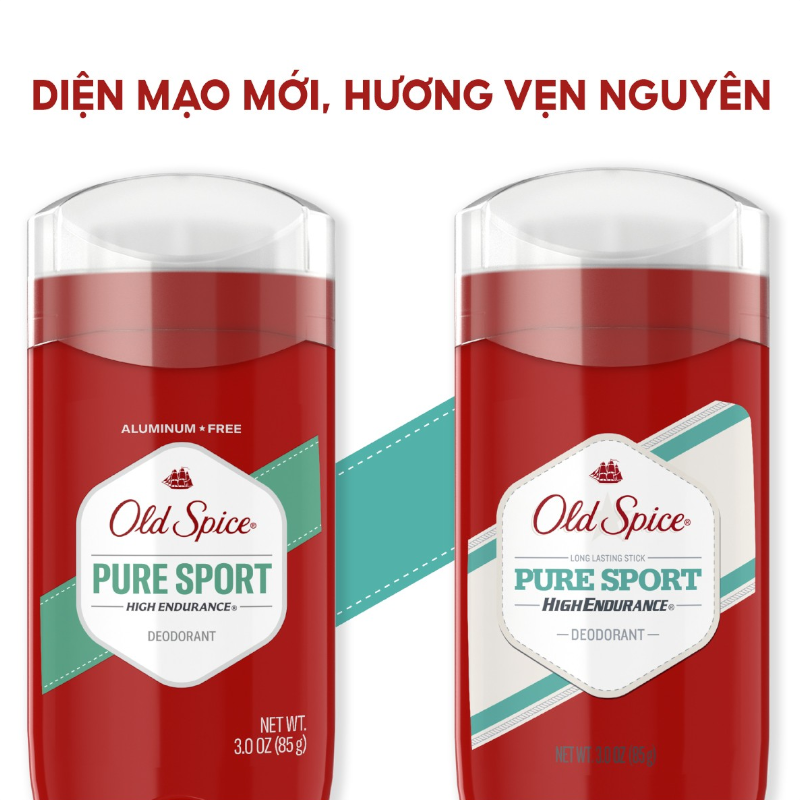 Giá sỉ sáp Khử Mùi Old Spice Hương Pure Sport Màu Đỏ 85g - Dành Cho Cả Nam&Nữ Lăn Nách Giá sỉ sáp Khử Mùi Old Spice Hương Pure Sport Màu Đỏ 85g - Dành Cho Cả Nam&Nữ Lăn Nách