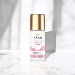 Lăn Khử Mùi Dưỡng Trắng Dove 3% Niacinamide + 10x Collagen Chai Màu Tím 45ml - 4800888281654
