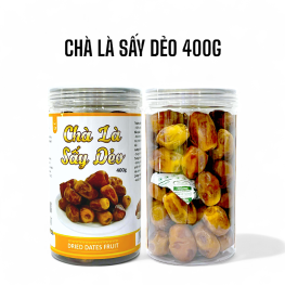 Chà Là Sấy Dẻo Thơm Ngon 400g Hộp - CLSD400