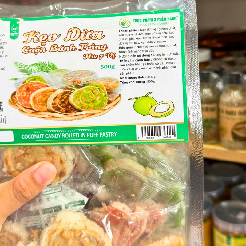 25875_66_20251204175808-1.png Kẹo Dừa Cuộn Bánh Tráng Mix 7 Vị Thơm Ngon - Túi Zip 500g - KDCNP500
