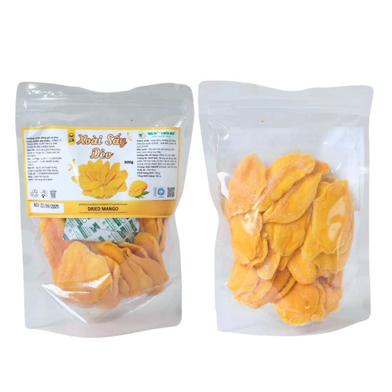 Nguồn sỉ xoài Sấy Dẻo Túi Zip 300g Nguồn sỉ xoài Sấy Dẻo Túi Zip 300g