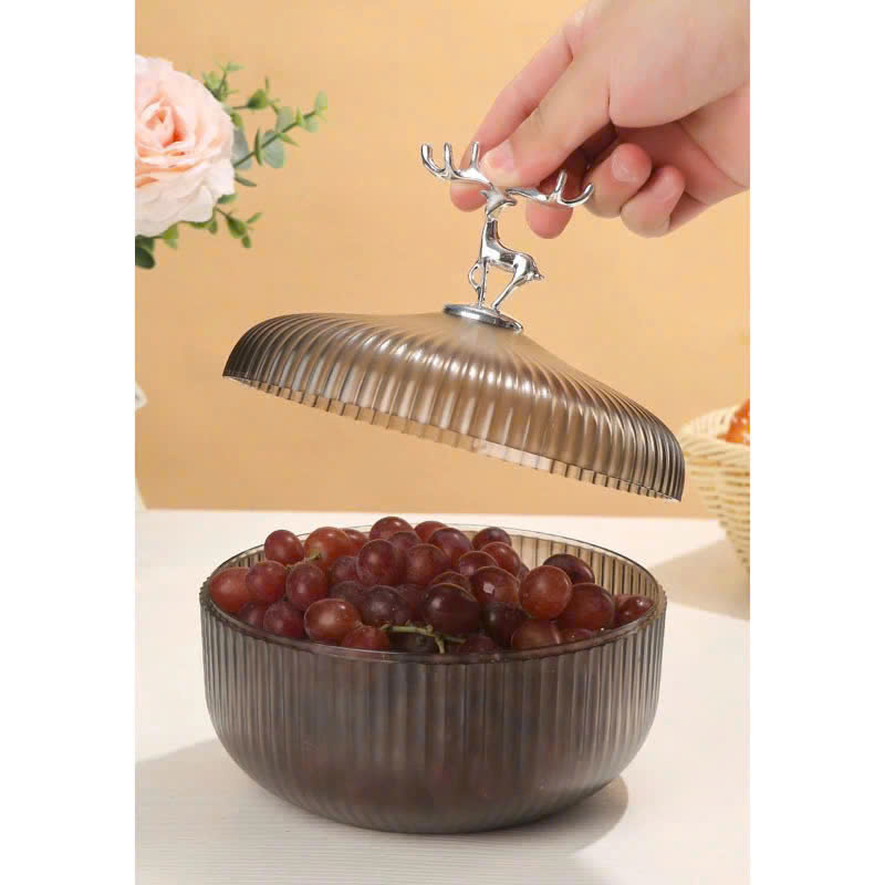 Nguồn sỉ hộp Đựng Mứt Tết - Hộp Hình Hươu Đựng Bánh Kẹo Hoa Quả Bằng Nhựa Cao Cấp 17x12cm Nguồn sỉ hộp Đựng Mứt Tết - Hộp Hình Hươu Đựng Bánh Kẹo Hoa Quả Bằng Nhựa Cao Cấp 17x12cm