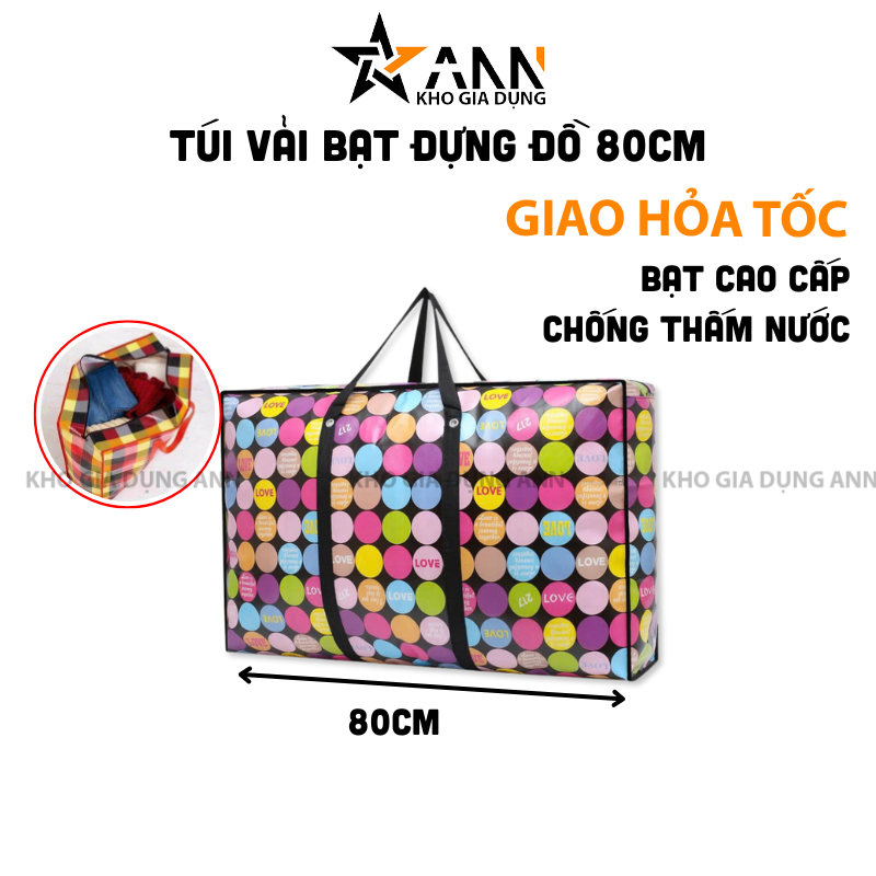 25962_304_20250320114107-1.png Túi Vải Bạt Đựng Đồ - Túi Dựng Chăn Màn Quần Áo Chống Nước Siêu Bền 80cm - TVBDD