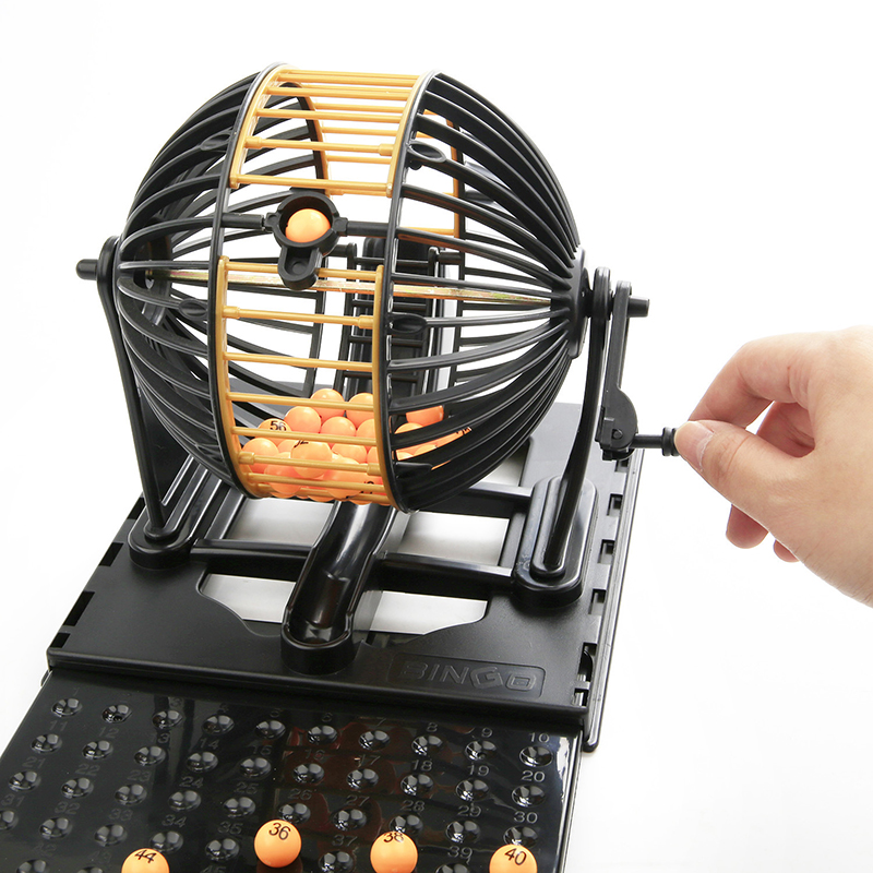 25976_o1cn01auho9q1jmv29feji3-2217675641015-0-cib_20250117144119-2.jpg Bộ Đồ Chơi Lô Tô Size To - Loto Bingo 90 Số Có Tờ Thẻ Dò Và Lồng Quay Xổ Số Dịp Tết 25×25cm - BDCLTST01