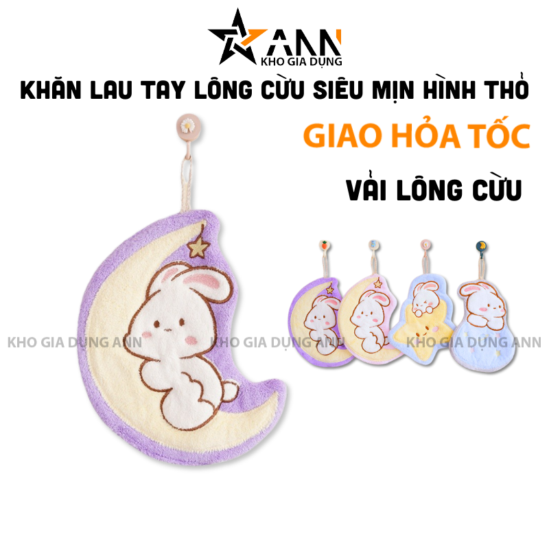 25983_325_20250320114417.png Khăn Lau Tay Lông Cừu - Khăn Siêu Mịn Hình Thỏ Dễ Thương - KLT01