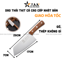 Dao Thái Thịt Cá Cao Cấp - Dao Nhật Bản Siêu Sắc - DTTC01