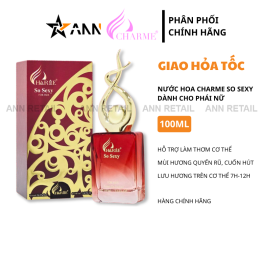 Nước Hoa Nữ Charme So Sexy 100ml Phiên Bản Mới 2025