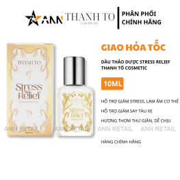 Dầu Gió Thảo Dược Thanh Tô Cosmetic Hỗ Trợ Giảm Stress 10ml - DGTDTT