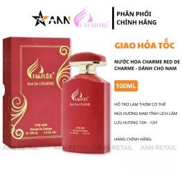 Nước Hoa Charme Red De Charme 100ml Cho Nam - Hương Thơm Sang Trọng Lịch Lãm