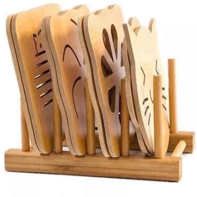 Combo 2 Miếng Lót Nồi Gỗ Cao Cấp - Đế Lót Nồi 14.5cm Combo 2 Miếng Lót Nồi Gỗ Cao Cấp - Đế Lót Nồi 14.5cm